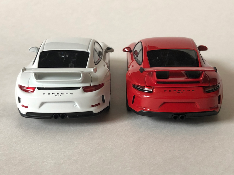 Illustration for article titled A Closer Look at the Minichamps 1/43 991 GT3s